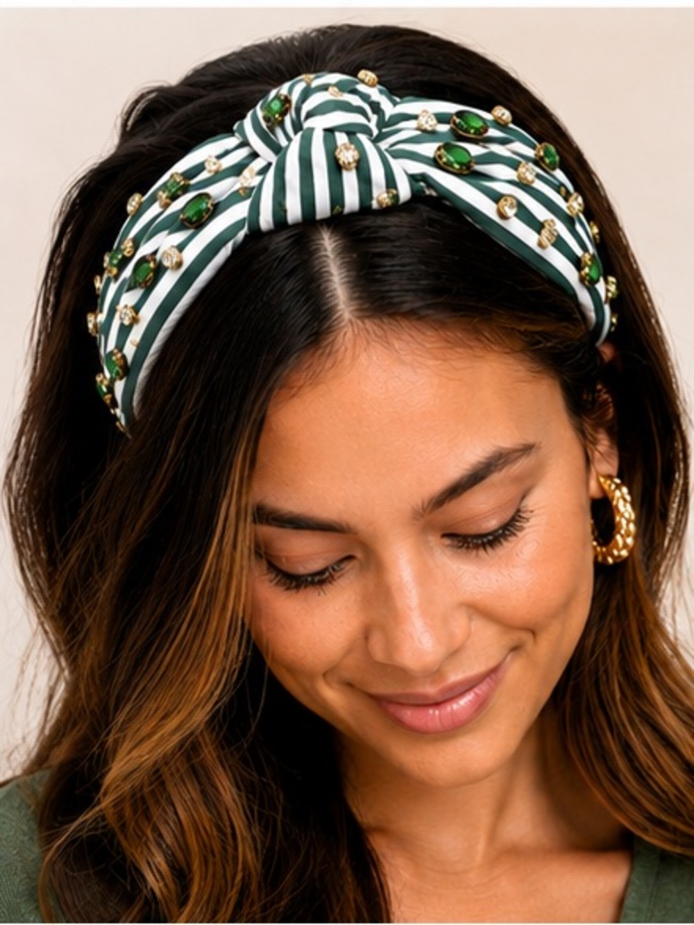 ✨ New With Tags Gem Embellished Knotted Headband ✨